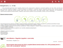 Tablet Screenshot of energoinvest.eu